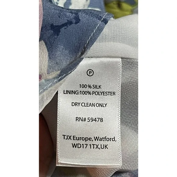 Cynthia Rowley floral 100% silk dress size 10 - Picture 3 of 4